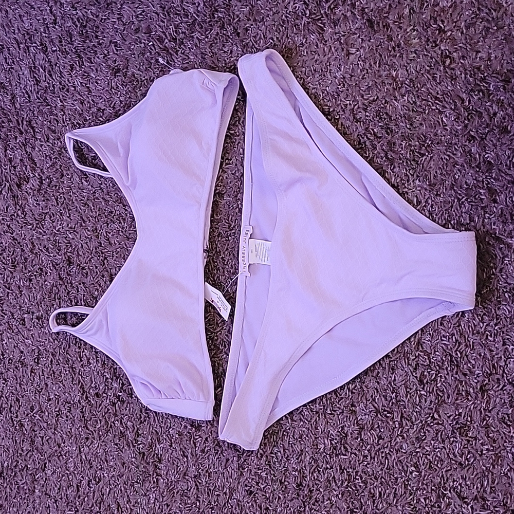 Sincerely Jules Size: L Lavender Purple